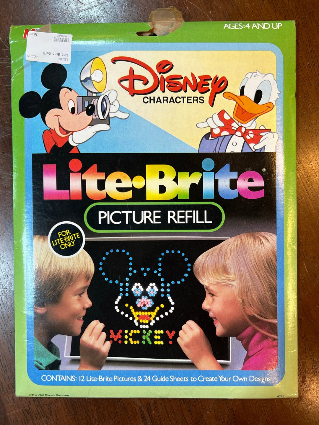 Disney Lite Brite Picture Refill