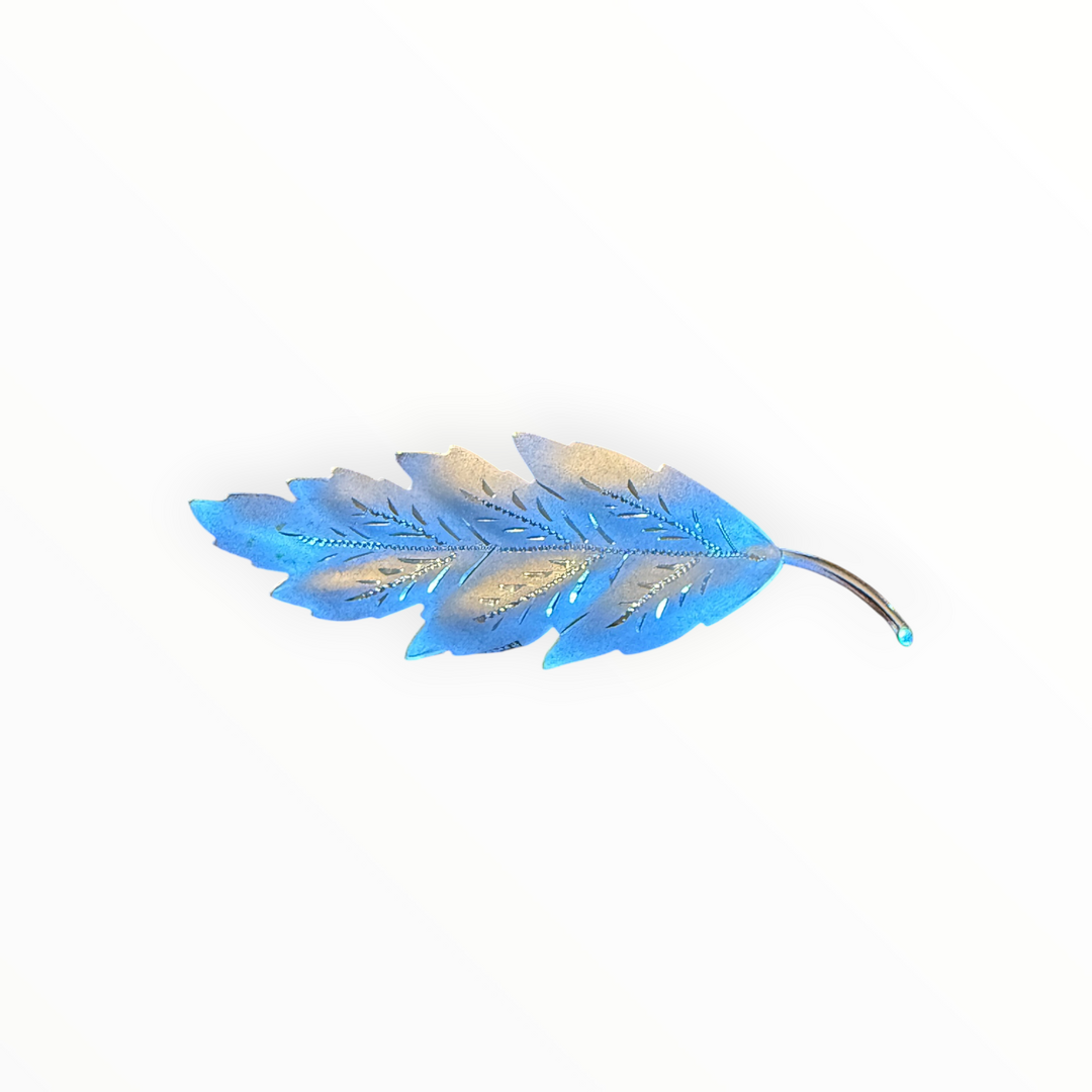 Brooch -  Charles Reis Company Sterling Leaf Brooch