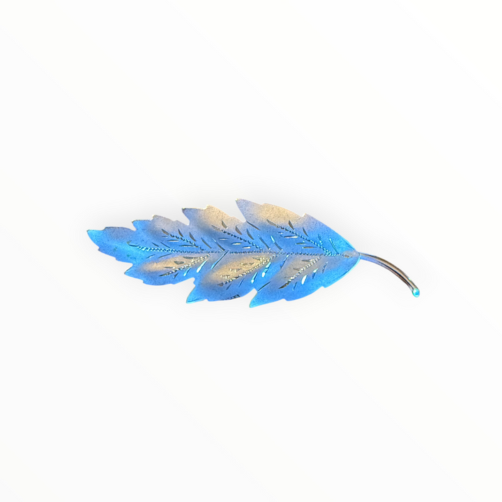 Brooch -  Charles Reis Company Sterling Leaf Brooch