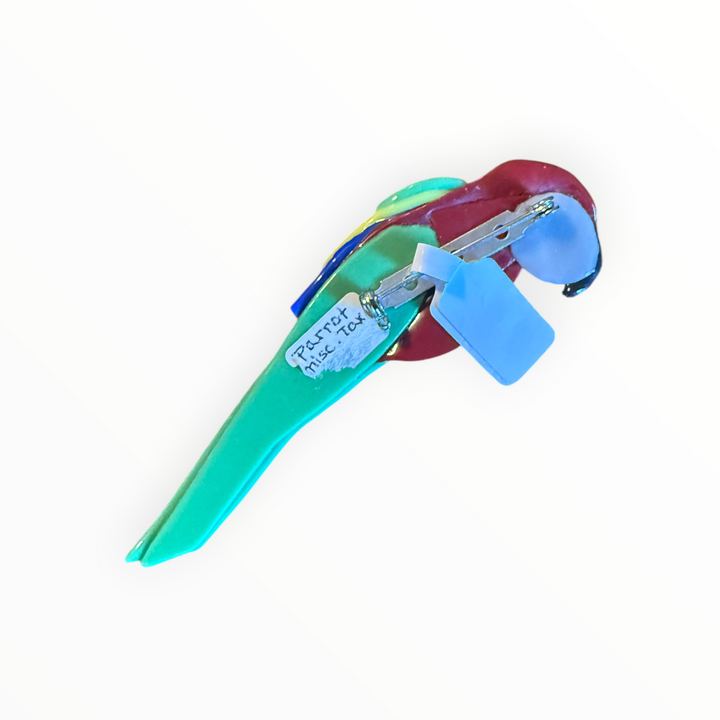 Brooch -  McCaw Parrot Bird Brooch