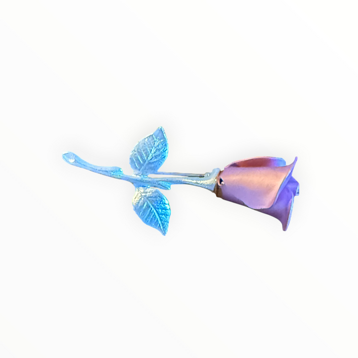 Brooch -  Metal Rose Brooch
