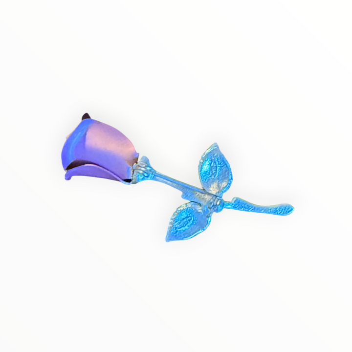 Brooch -  Metal Rose Brooch