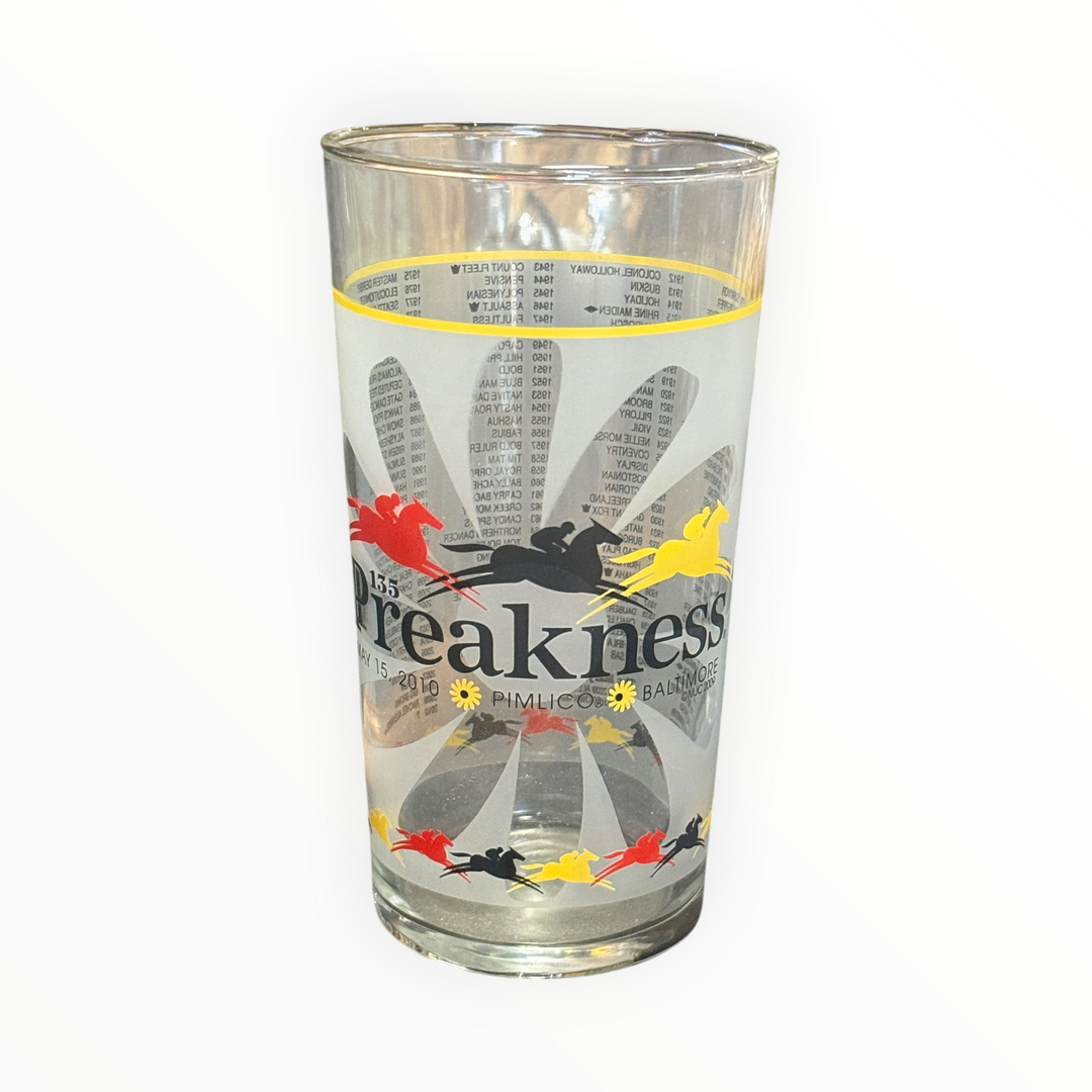 Preakness Glassware - 2010 135th Running