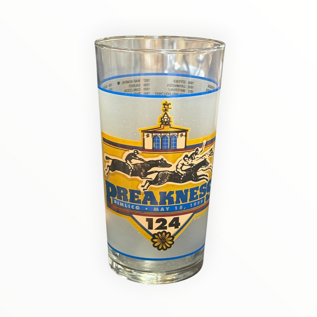 Preakness Glassware - 1999 124th