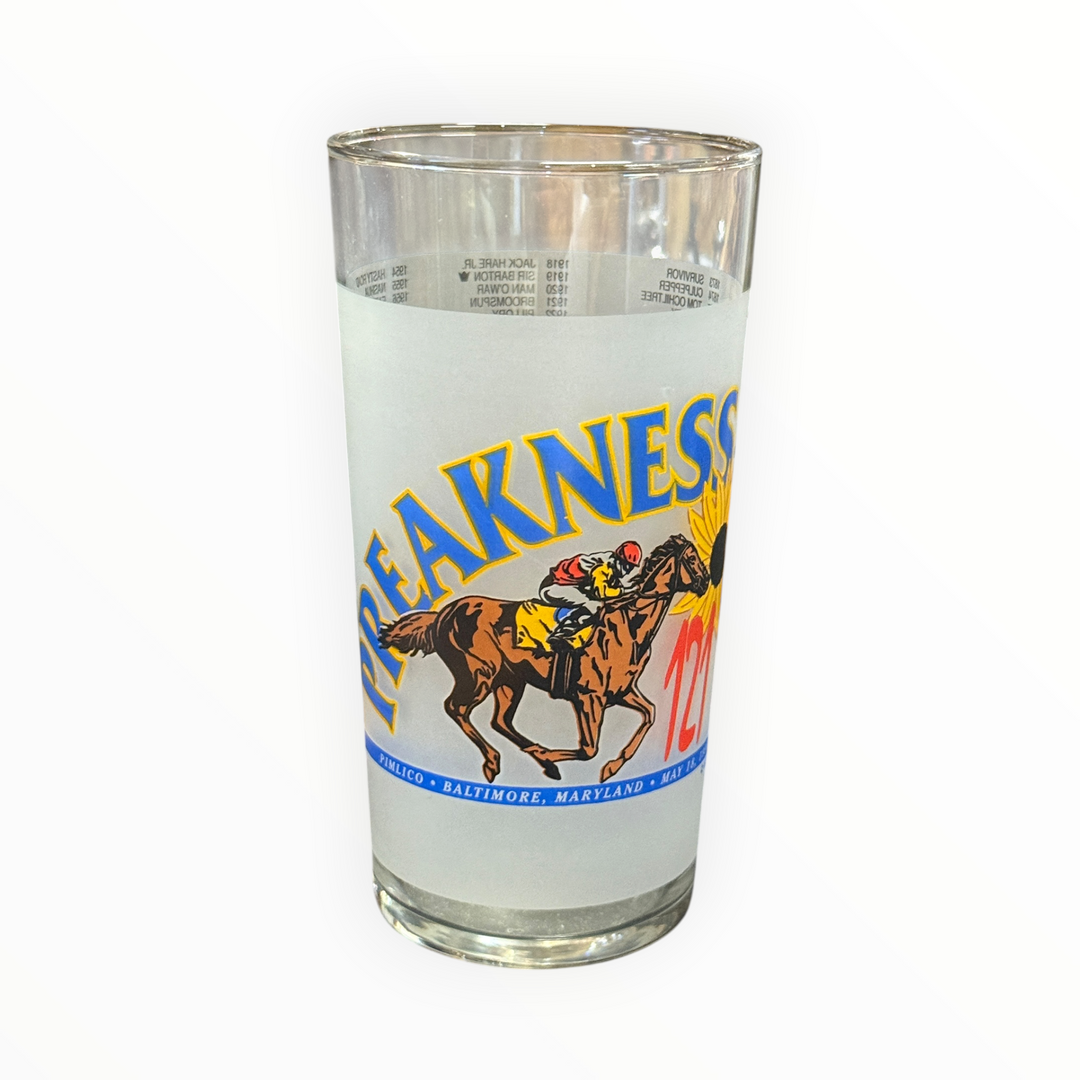 Preakness Glassware - 1996 121st