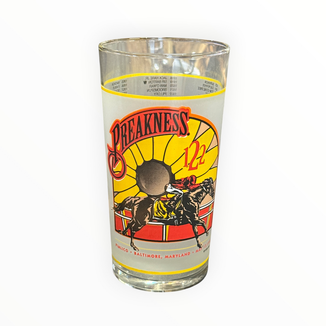 Preakness Glassware - 1997 122nd