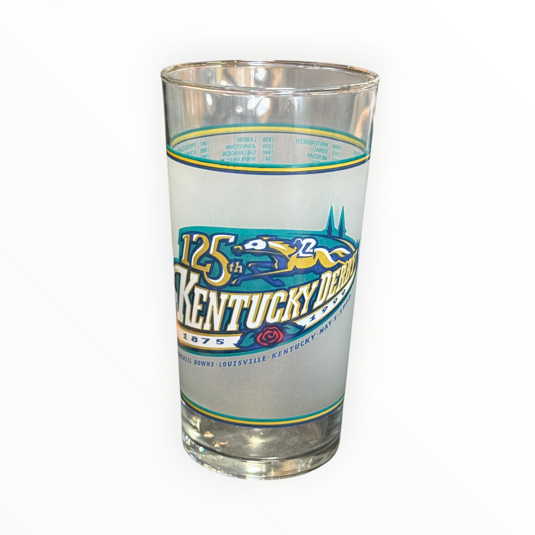 Kentucky Derby 1999 Official Kentucky Derby 125 Mint Julep Glass