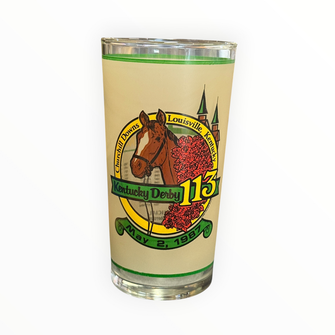 Kentucky Derby 1987 Kentucky Derby 113th Churchill Downs Julep Glass