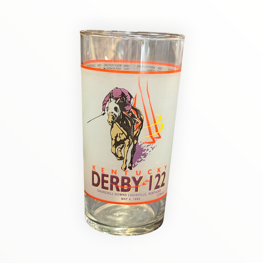 Kentucky Derby 1996 Kentucky Derby 122 Glass