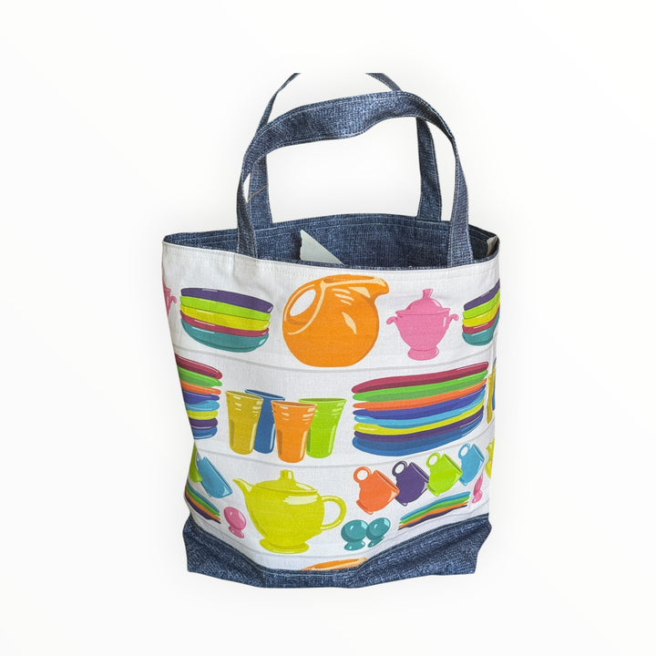 Vintage Stitches Tote Bag - Fiesta