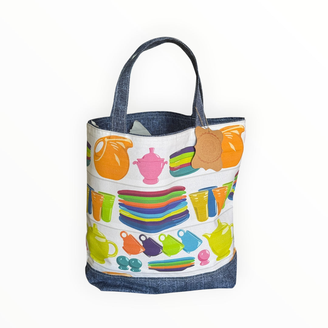 Vintage Stitches Tote Bag - Fiesta