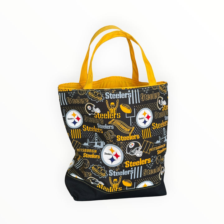 Vintage Stitches Tote Bag - Pittsburgh Steelers Yellow