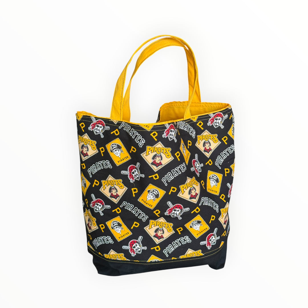 Vintage Stitches Tote Bag - Pittsburgh Pirates Yellow