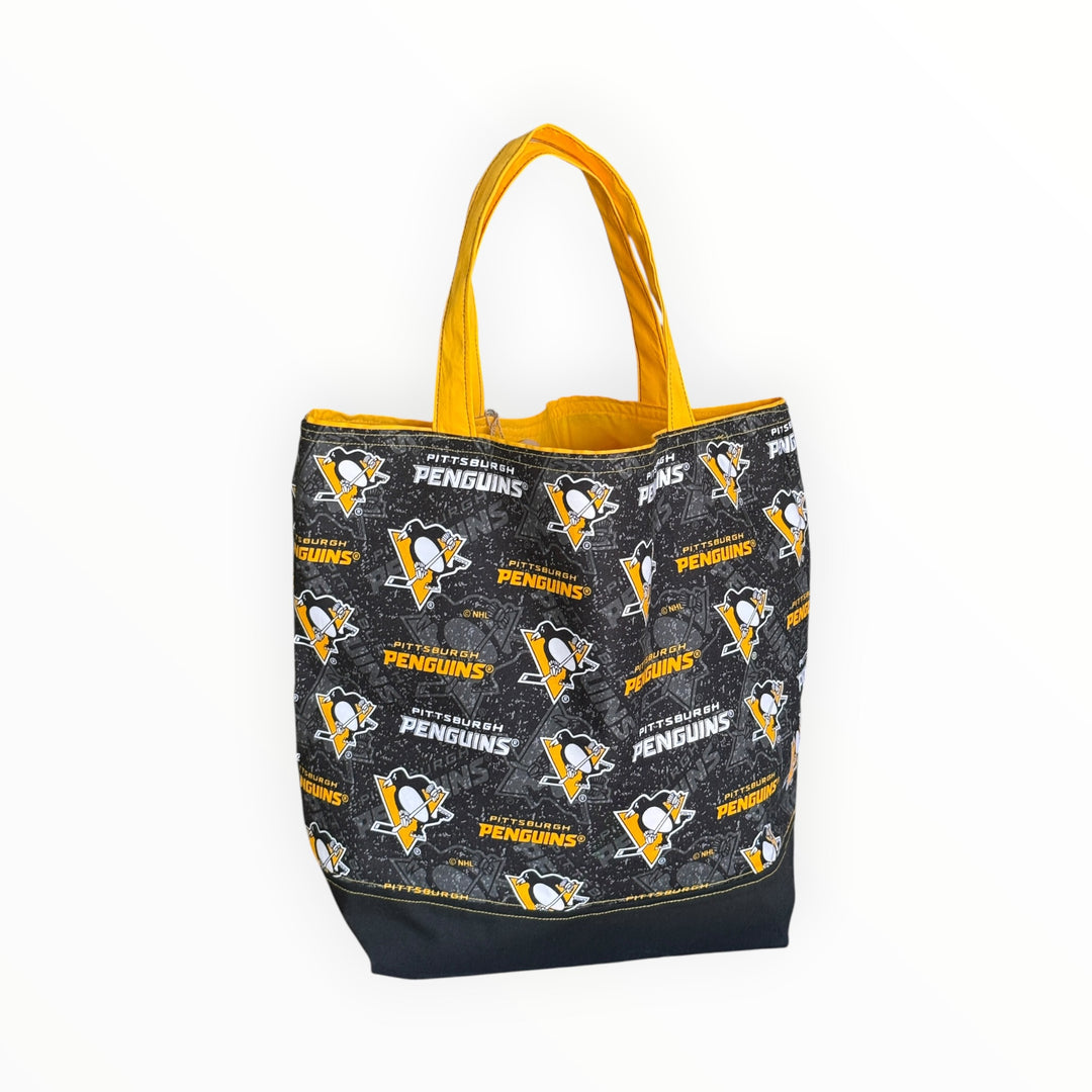 Vintage Stitches Tote Bag - Pittsburgh Penguins