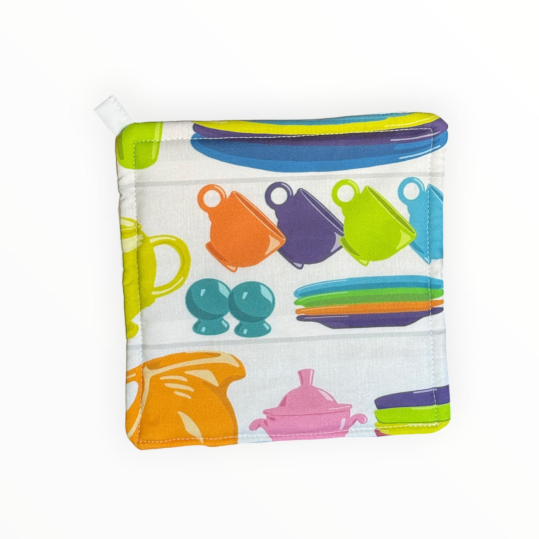 Vintage Stitches Pot Holder - Fiesta