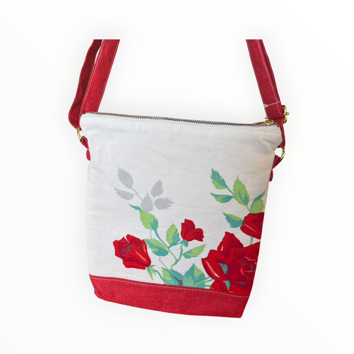 Vintage Stitches Crossbody  - Floral 