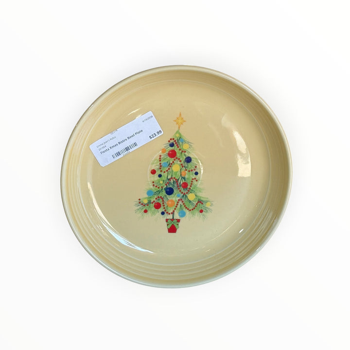 Fiestaware Christmas - Bistro Bowl Plate