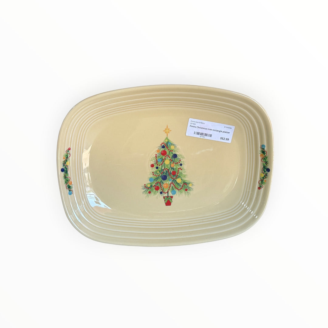 Fiestaware Christmas - Rectangle Platter