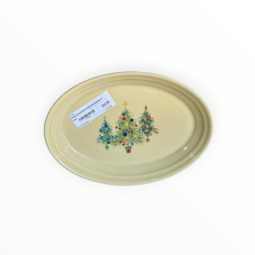 Fiestaware Christmas - Tree Oval Platter