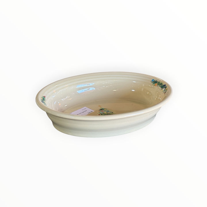 Fiestaware Christmas - Tree Oval Vegetable Bowl