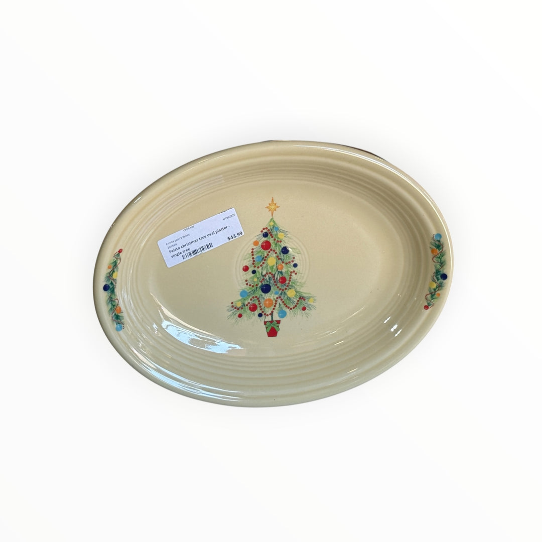 Fiestaware Christmas - Tree Oval Platter