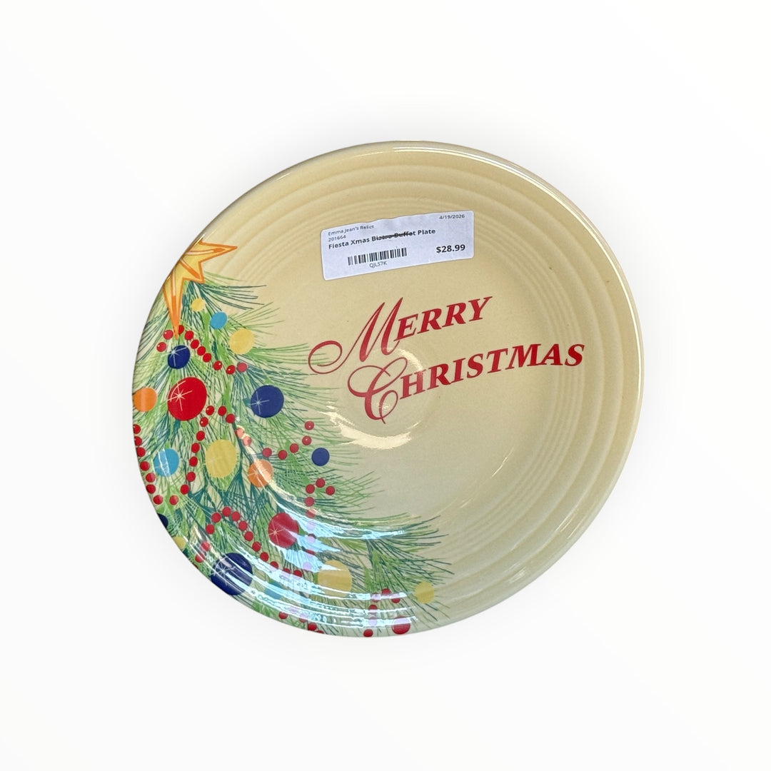 Fiestaware Christmas - Merry Christmas Dinner Plate