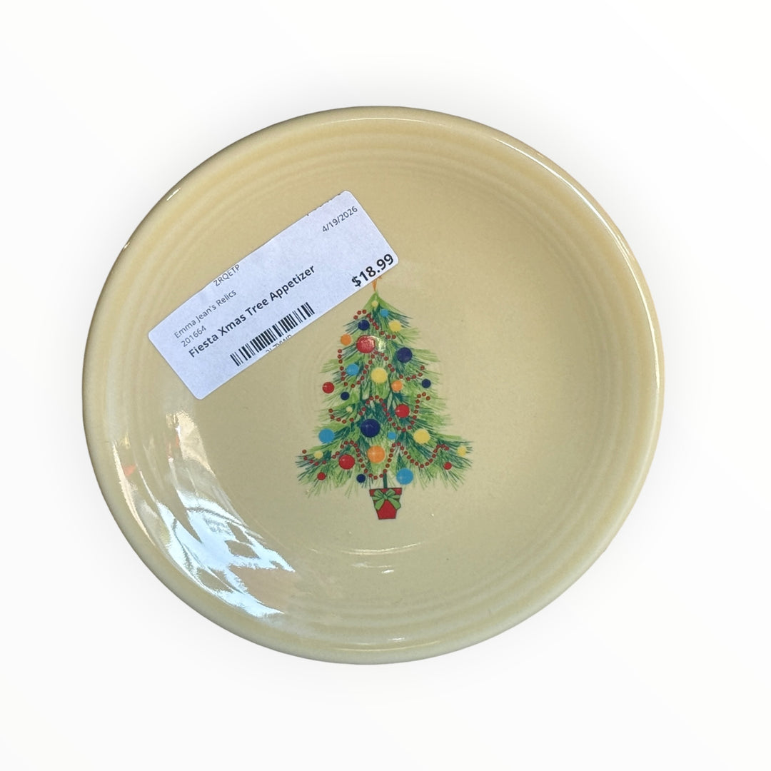 Fiestaware Christmas - Tree Appetizer