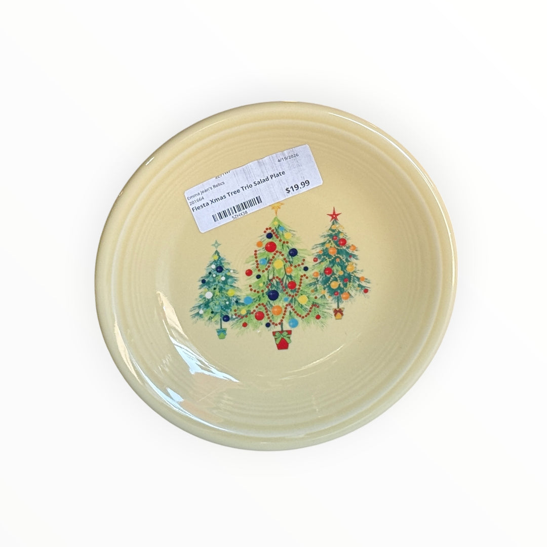 Fiestaware Christmas - Tree Trio Salad Plate