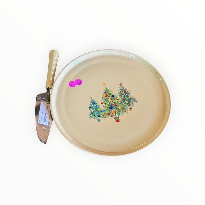 Fiestaware Christmas - Cake Server 2 Piece