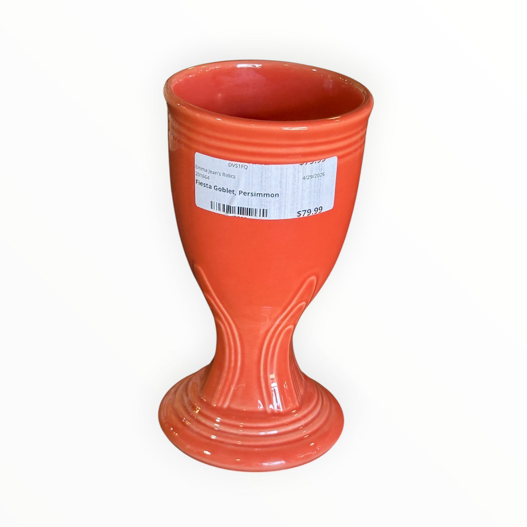 Fiestaware Goblet - Persimmon