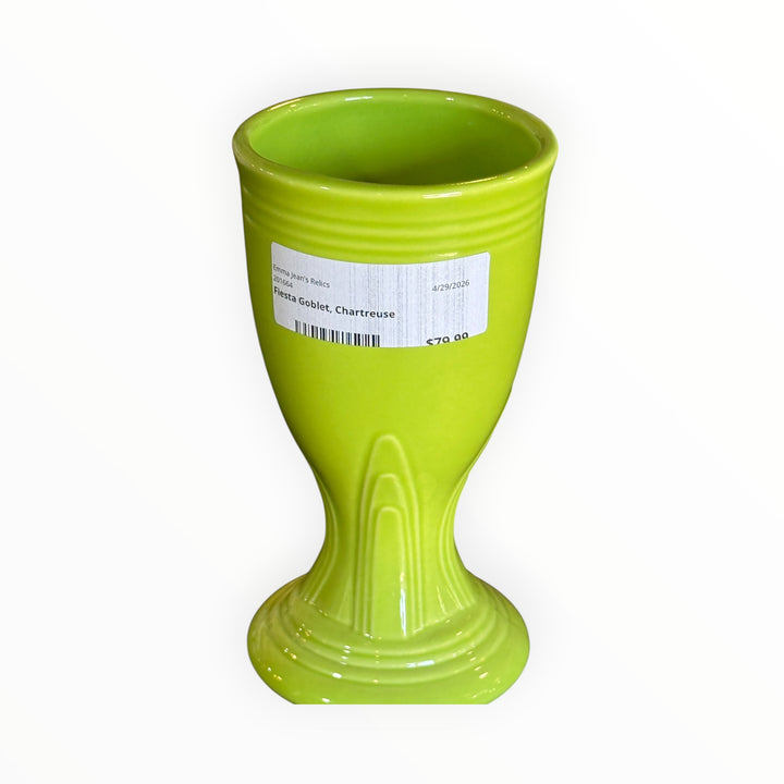 Fiestaware Goblet - Chartreuse