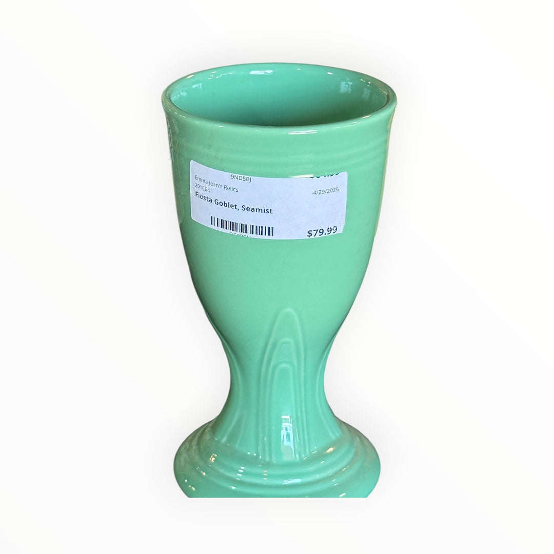 Fiestaware Goblet - Seamist