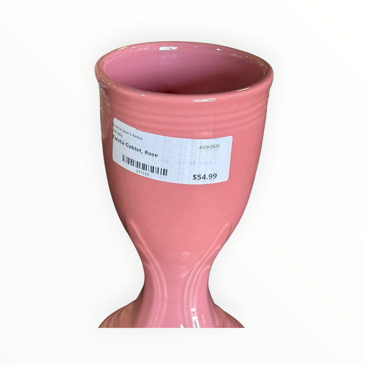 Fiestaware Goblet - Rose