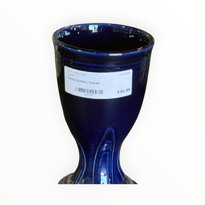 Fiestaware Goblet - Cobalt