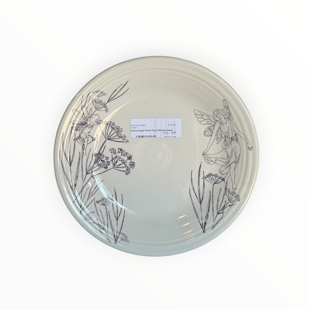 Fiestaware Sugar Plum Fairy Dinner Plate