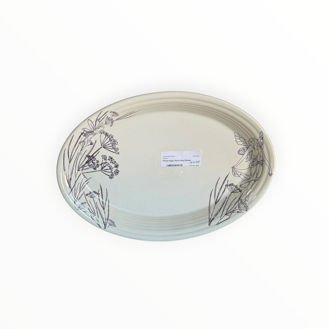 Fiestaware Sugar Plum Fairy Platter