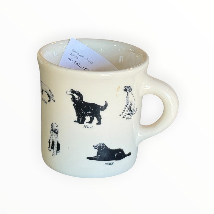 HLC Fishs Eddy Dog Tricks Mug