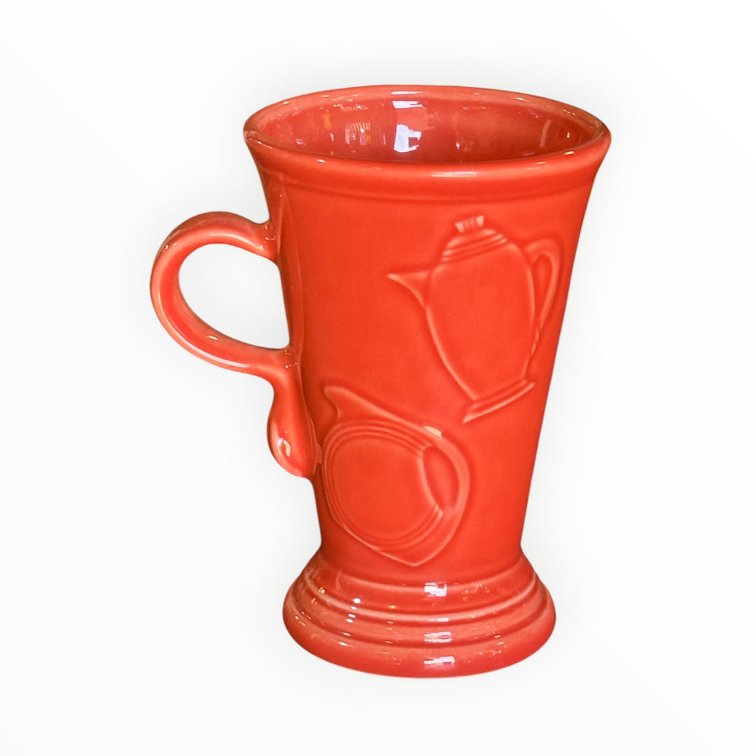Fiestaware Persimmon Pedestal Mug
