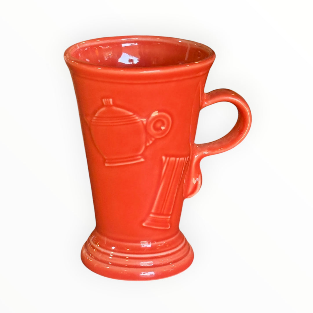 Fiestaware Persimmon Pedestal Mug
