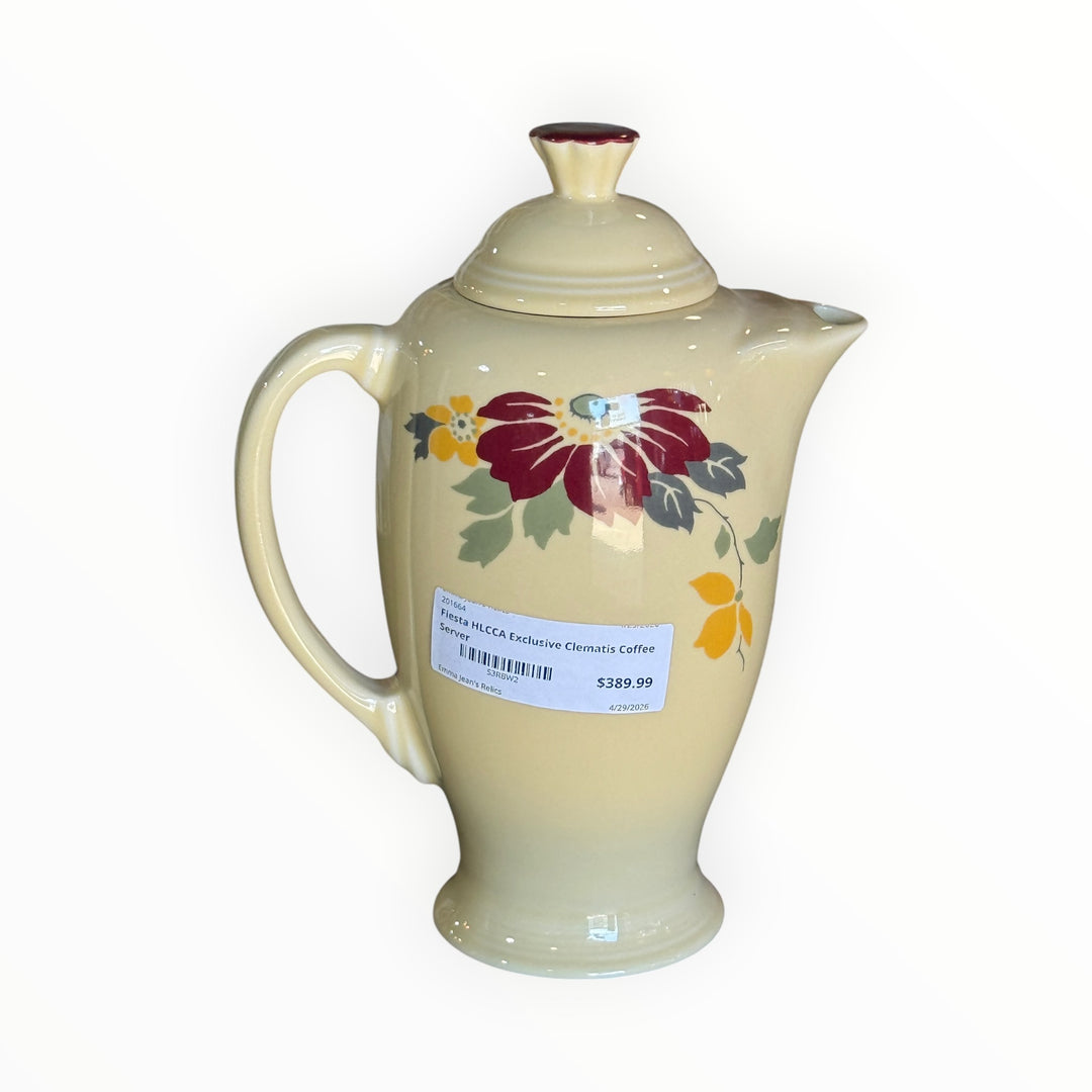 Fiestaware HLCCA Exclusive Clematis Coffee Server
