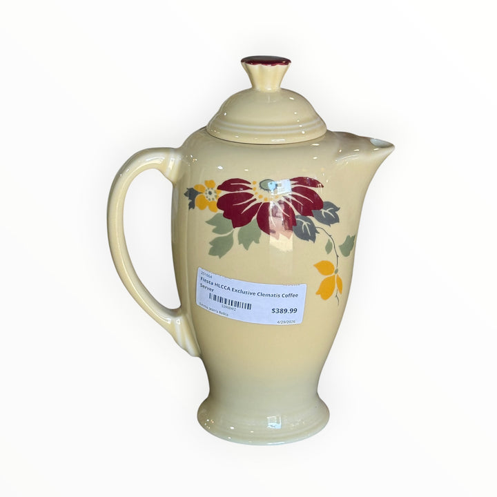 Fiestaware HLCCA Exclusive Clematis Coffee Server