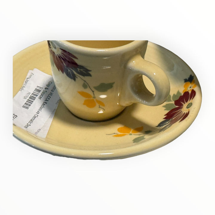 Fiestaware HLCCA Exclusive Clematis Demi Cup &amp; Saucer