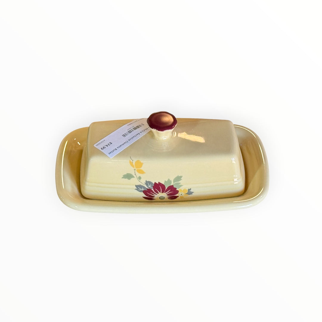Fiestaware HLCCA Exclusive Clematis Butter Dish