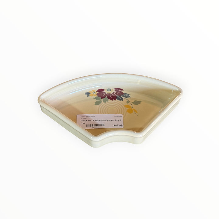 Fiestaware HLCCA Exclusive Clematis Omni Tray 