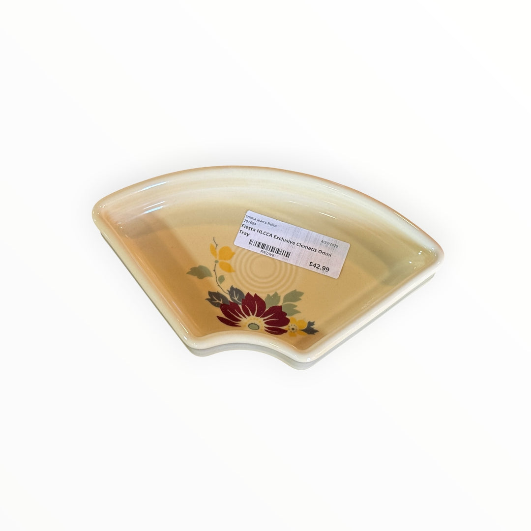 Fiestaware HLCCA Exclusive Clematis Omni Tray 