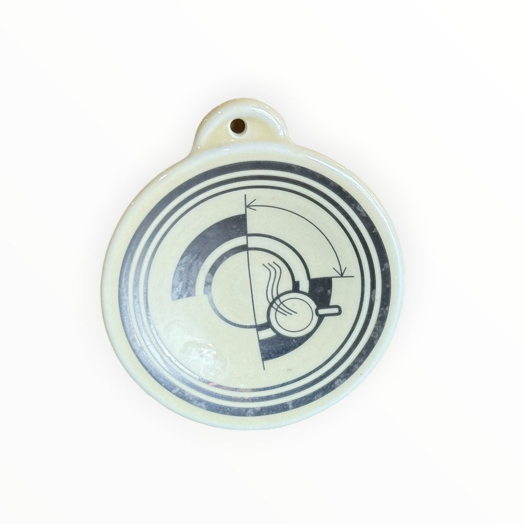 Fiestaware HLCCA Exclusive Platinum Stripe Ornament