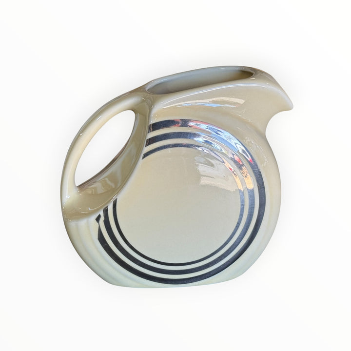 Fiestaware HLCCA Exclusive Platinum Stripe Juice Pitcher
