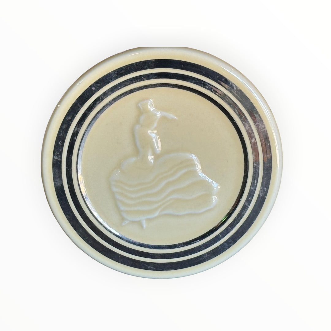 Fiestaware HLCCA Exclusive Platinum Stripe Trivet