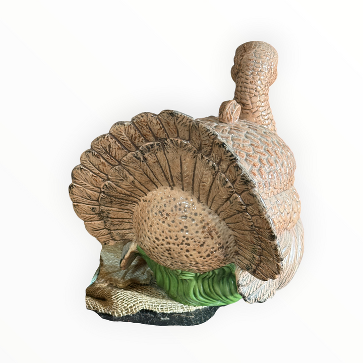 Large Handmade Turkey Cookie Jar