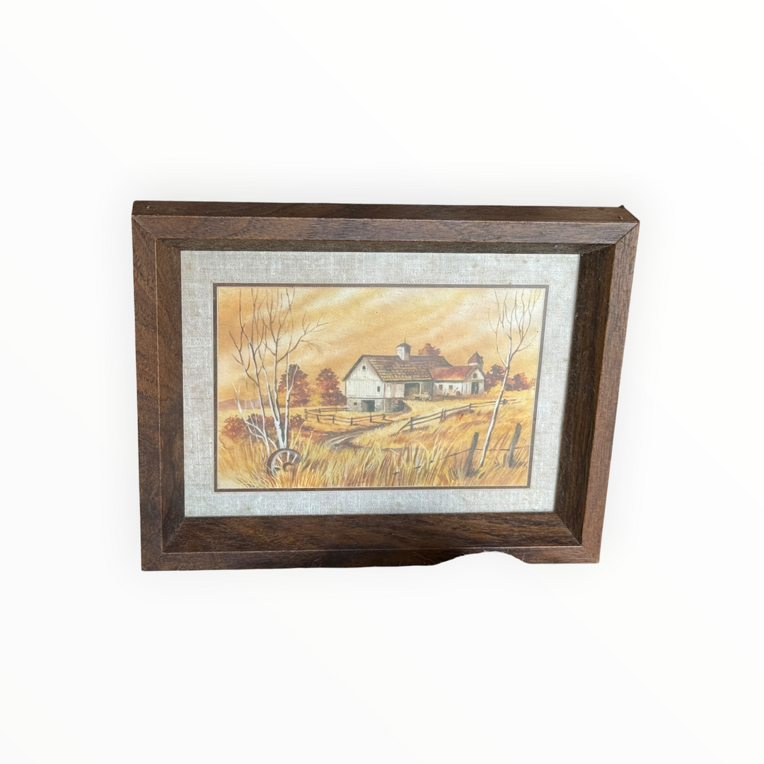 Set of Primitve Farm Pictures